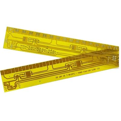 Доски PCB 1 слоя фильм крышки гибкой желтый PCB меди 1 Oz