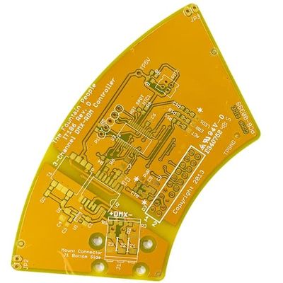 Хорошая цена 2 белизна PCB 1.6mm 1oz желтая Soldermask поворота слоя твердых быстрых онлайн