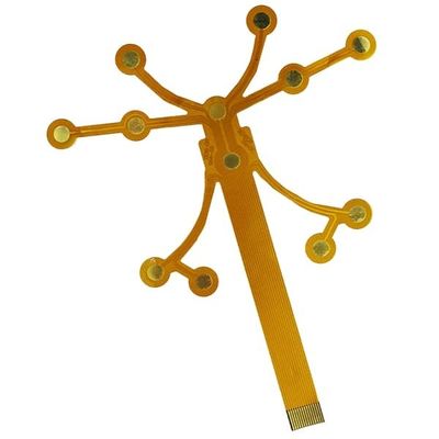 Хорошая цена Bendable гибкий фильм крышки электроники 0.2mm доски PCB желтый онлайн