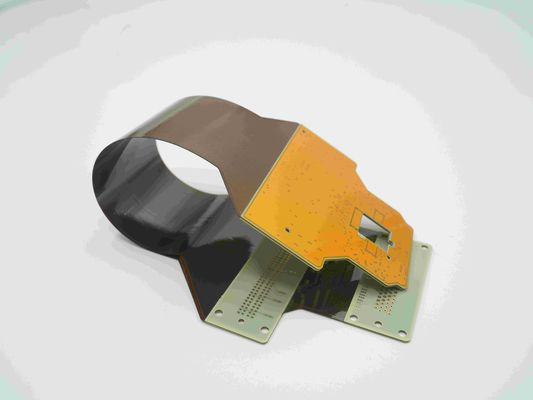 Хорошая цена 12-слойный жесткий гибкий ПКБ с медью 1OZ и слепым отверстием с высокой температурой ТГ онлайн