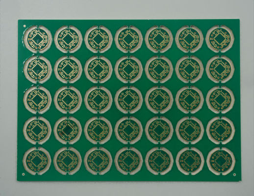 Хорошая цена 2L Rogers Circuit Board RO4003C Материал 1.6mm 1OZ Краевое покрытие Зелёный Soldermask EING онлайн