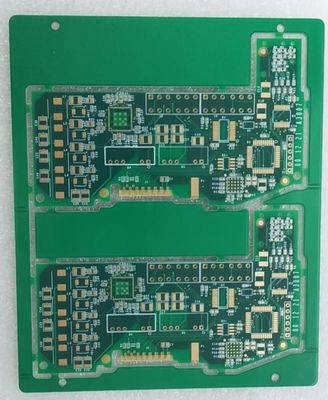 Хорошая цена ENIG 2u Green Soldermask Rigid Printed Circuit Board , Custom PCB Boards for Auto Industrial Mass Production онлайн