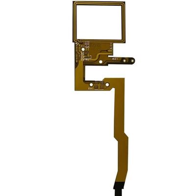 Хорошая цена Прочное гибкое собрание PCB 2 слоя фильма Yellow+Black Couver онлайн