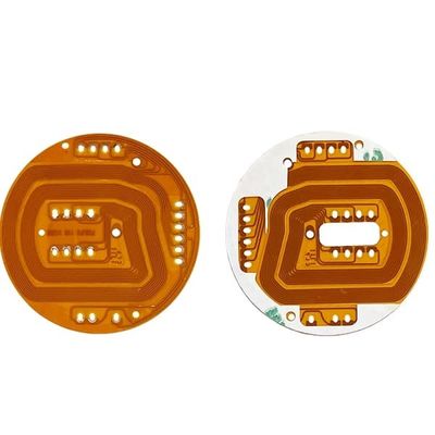 Хорошая цена Фильм 52.81*52.81mm крышки PCB PCB гибкий ENIG 1oz 1 слоя желтый онлайн