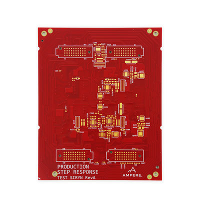 Хорошая цена FR4 твердый слой 2oz ENIG прочное 70mm*87mm PCB 6 красное/белое онлайн