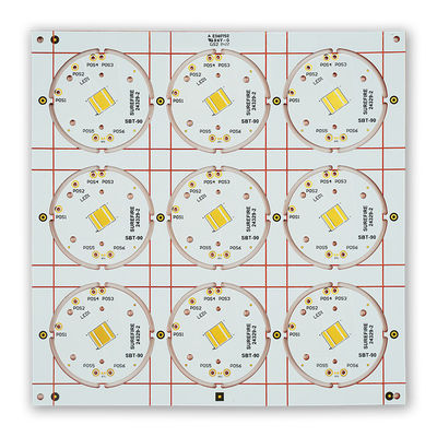 Хорошая цена Cu основал медный PCB цепь 2oz ENIG 199.00mm*199.00mm 1 слоя онлайн